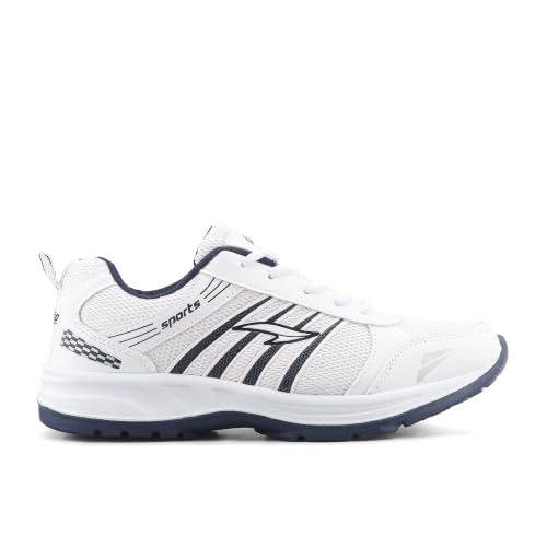 Image of ASIAN Wonder-21 Men's Running Shoes | Lace-Up Shoes with Lightweight Mesh Upper | Cushioned Comfort & Durable Grip for Daily Use