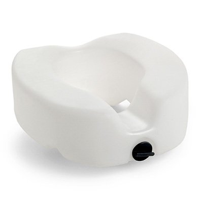 Clamp-on Raised Toilet Seat - Without Arms