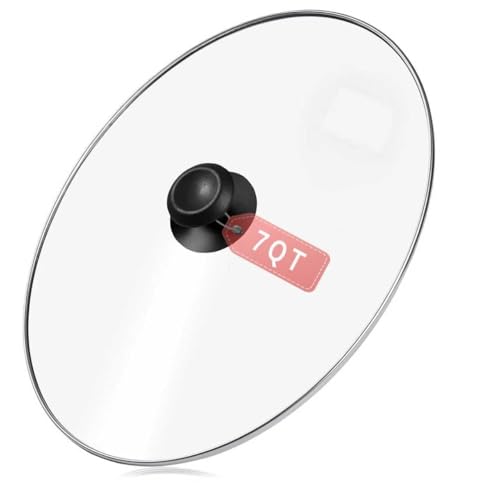 Oval Glass Lid for 7 Quart Slow Cookers