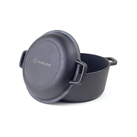 Casserole en fonte Hanseküche 2en1 Cover