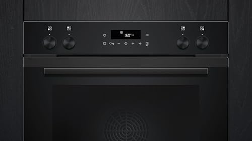 Siemens EQ212KAAB, iQ300 Einbau-Herd-Set, Bestehend aus HE213ABB3 Herd, 60 x 60 cm, 3D Heißluft und Schnellaufheizung, EA631GNA1E Elektrokochfeld, Zweikreis-Kochzone, Bräterzone, Rahmenlos aufliegend