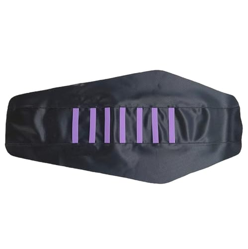 Cubierta de asiento moto impermeable antideslizante con agarre acanalado universal para enduro