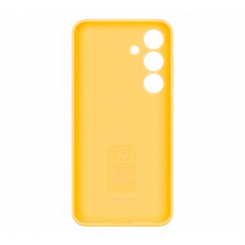 Samsung Silicone Case cover morbida colorata per Galaxy S24, Yellow - 5