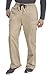 Dickies Men's GenFlex Contrast Drawstring Cargo Scrub Pant, Dark Khaki, X-Large