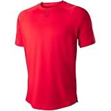 EvoShield Men’s Pro Team Training Tee 3.0 | Scarlet Red | M | Baseball/Softball Shirt