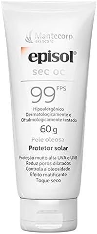 Protetor Solar Facial Episol Sec Oc Fps 99 – 60g – Proteção Solar...