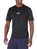 Oakley Men's Standard All Days Rashguard, Blackout, Medium