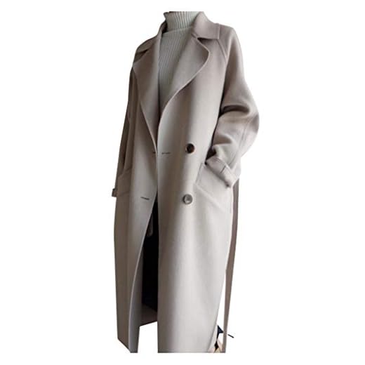 Oversize Cashmere Blend Trench Coat