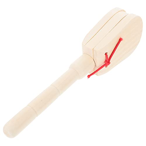 BESPORTBLE 1Pc Castanet Three Layer Musical Instrument for Early Education Plaything for Preschool Music Development and Fun Activities