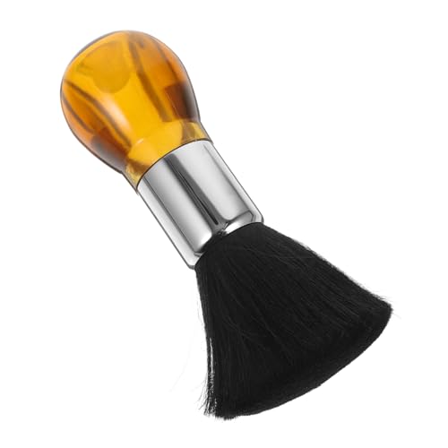 VICASKY Hair Brush for Men Barber Neck Duster Soft Fiber Brush Hair Salon Ergonomic Handle
