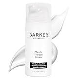 Barker Wellness Soothing Muscle Therapy Cream | Advanced Joint & Muscle Relief for Recovery & Relaxation | Enriched with Antioxidants & Moisturizing Vitamin E | All-Natural Vegan Formula (100ml)