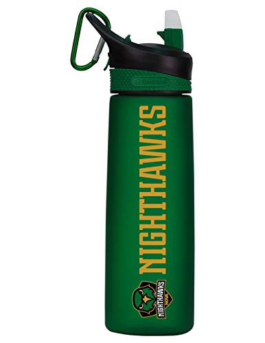 Northern Virginia Community College Tritan Plastic Frosted Sport Bottle, Design-1 - Green