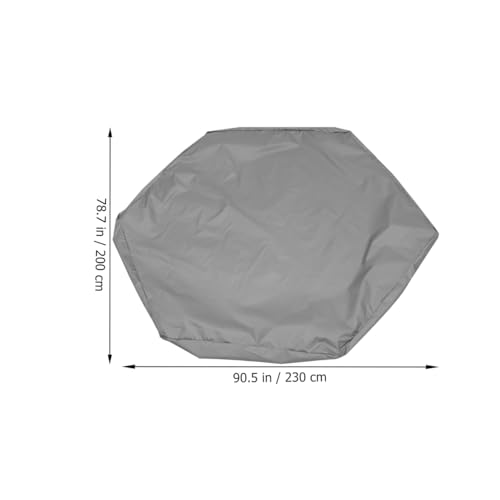 Housse de protection pour bac à sable Toyvian hexagonale durable - 2