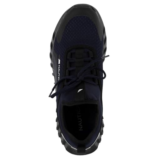 Image of Nautica Men's Casual Fashion Sneakers - Lightweight Lace-Up Athletic Walking Shoes for Gym & Tennis, Comfortable