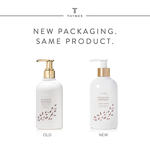 Thymes Hand Lotion Gold Pump - 8.25 Fl Oz - Goldleaf Gardenia #TOP1
