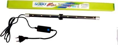 Foodie Puppies SOBO Aquarium Submersible LED Lamp (T4-40, 37 cm) (White)