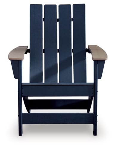 Signature Design by Ashley 1-Piece Adirondack Chair, Two-Tone Navy Blue - image 3
