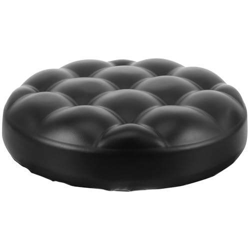 Coussin de tabouret de bar rond Alipis en mousse et cuir PU résistant - 2