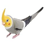 Construction : fabriqués à partir de matériaux robustes, ces modèles d'oiseaux sont résistants aux dommages, garantissant une utilisation , oiseau perroquet, figurine oiseau de simulation