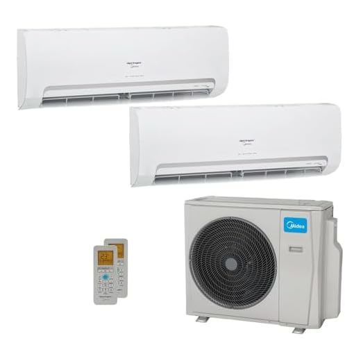 Ar-Condicionado Multi Split Inverter Springer Midea 18.000 BTUs (2x Evap HW 9.000) Quente/Frio 220V
