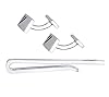 Kuzzoi Cufflinks & Tie Clip for Men in Fashionable Design, Men's Accessory Set Made of 925 Sterling Silver with Enamel Details, Men's Gift for Wedding and Birthday, standard, Enamel Sterling Silver #1
