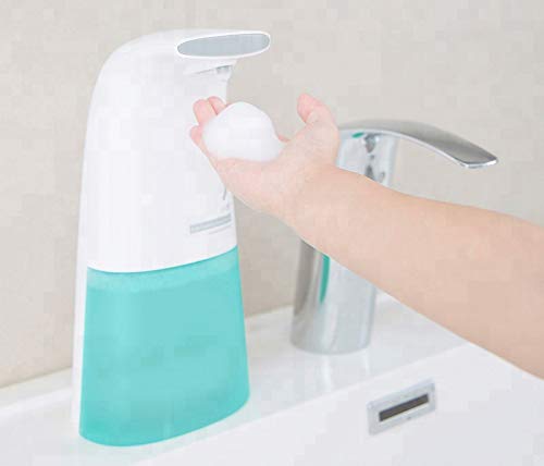 Ever Mall Mini Auto Induction Foaming Smart Hand Washer Smart Soap Dispenser for Kitchen Toilet Bathroom White