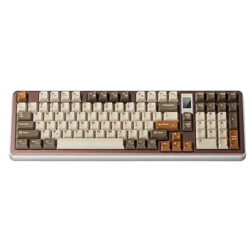 Amazon | LEDスクリーン付きワイヤレスRGBメカニカルキーボード 3
