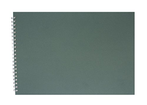 Pink Pig Posh Eco Pig Carnet à croquis Vert Format A3 paysage