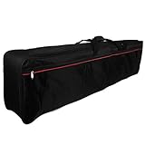 bolsa piano extremadura Este material de tela oxford resistente al agua, resistente al agua y fácil de limpiar; que contiene algodón más grueso revestimiento de diseño portátil de doble uso de vuelta