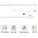 KXLife 2Pcs Spring Tension Curtain Rod, 28 to 40 Inch Adjustable Small Tension Rods No Drill, White Spring Loaded Curtain Tension Rod for Window