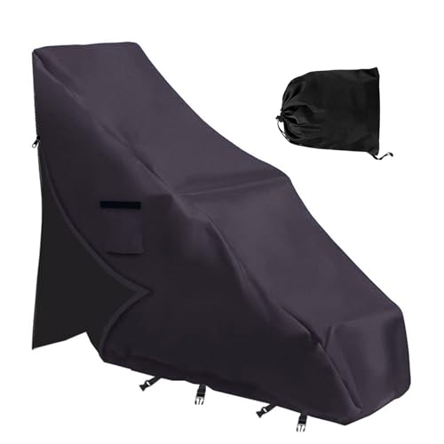 Acunny Housse pour chaise longue | Protecteur pour chaise de piscine et meubles - Tissu Oxford 600D imperméable protection meubles extérieur verrouillage solaire pour jardin, terrasse, plage