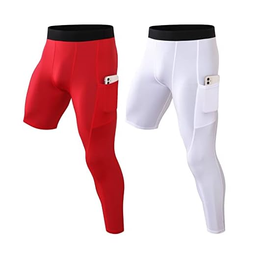 Valcatch Men's 3/4 Compression Pants One Leg Tights Legging Athletic Base Layer Underwear for Basketball Running