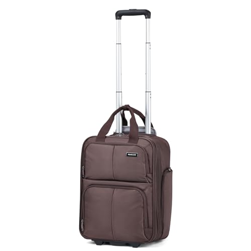 Hanke 16 Inch Expandable Carry on Luggage with 2 Wheels Airline Approved