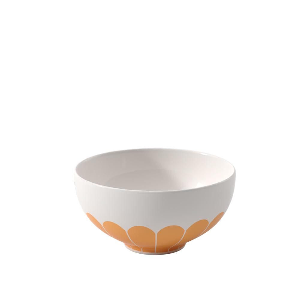 Villeroy & Boch – Fleur Bowl, Dimensions: Approx. 13 × 13 × 6.5 cm, Multicoloured, Dishwasher-Safe & Microwave-Safe, Floral Decor, Premium Porcelain Container