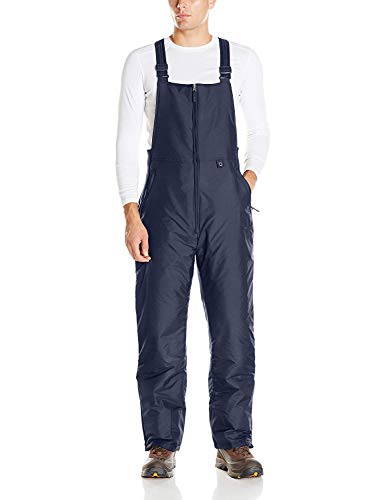 Arctix Men's Essential Insulated Bib Overalls, Blue Night, Large/32