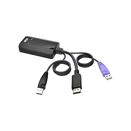 Tripp Lite DisplayPort USB Server Interface Unit w/Virtual Media & CAC Support B064 KVM Switches (B055-001-UDP)