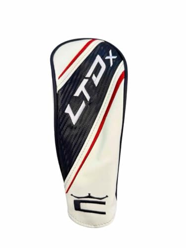NEW COBRA LTD X Fairway Wood Headcover - White/Navy Blue/RED