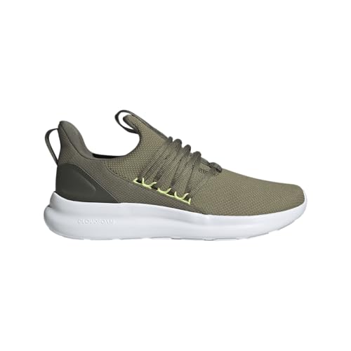 adidas Men's Lite Racer Adapt 7.0 Sneaker, Olive Strata/Night Cargo/Pulse Lime, 94