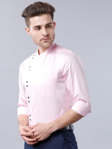 Image of Highlander Men's Solid Slim Fit HLSH012188