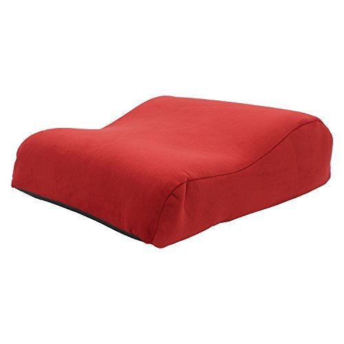 Magasin 12 X 10 Mini Contour Red Coloured Memory Foam Travel Pillow
