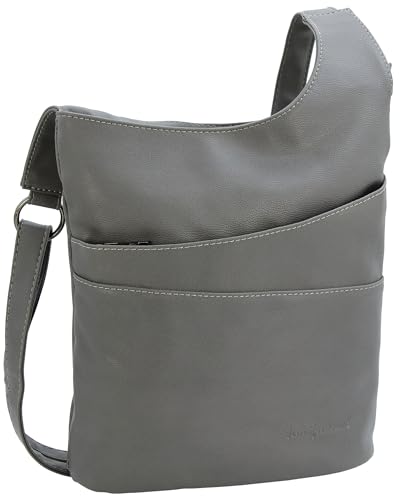 JENNIFER JONES - Damen Umhängetasche mit Reißverschluss - Handtasche in 2 Größen - Crossbody-Bag