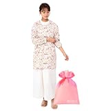 [ナイガイ] エプロン 割烹着 Laura Ashley 花柄 オシャレ 選べるタイプ ポケット付き 北欧風 園芸 キッチン 浴衣 保育園 花屋 料理店用 ラッピング付き レディース 70283022gift-ベージュ21(ラッピング付き) free