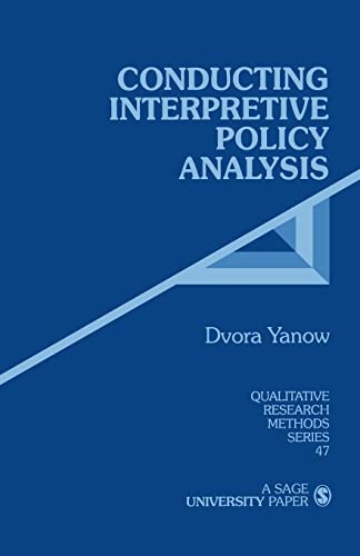 Conducting Interpretive Policy Analysis - Vol. 47 (Qualitative Research Methods) view 2