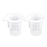 LAIOUSN 2 macetas hidropónicas para acuarios, diseño moderno, mejora la atracción visual, decoración de peceras, decoración de peceras de oficina