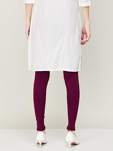 Image of Melange by Lifestyle Women Black Legging