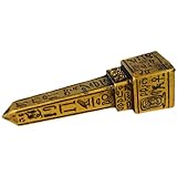 Figurine de tour égyptienne de bureau - le décor de bureau de la tour égyptienne est fabriqué avec un matériau en résine pour une utilisation de longue durée et durable.