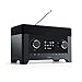 Teufel Radio 3SIXTY - Premium Digitalradio Bluetooth Lautsprecher, 360 Grad Sound, DAB+, Internetradio, Powerbank-Funktion, Subwoofer, Weckfunktion, Musik-Streaming - Schwarz