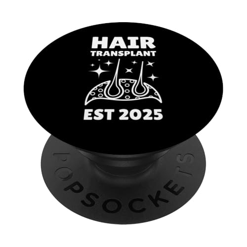Funny Hair Transplant & Follicle Surgery PopSocket