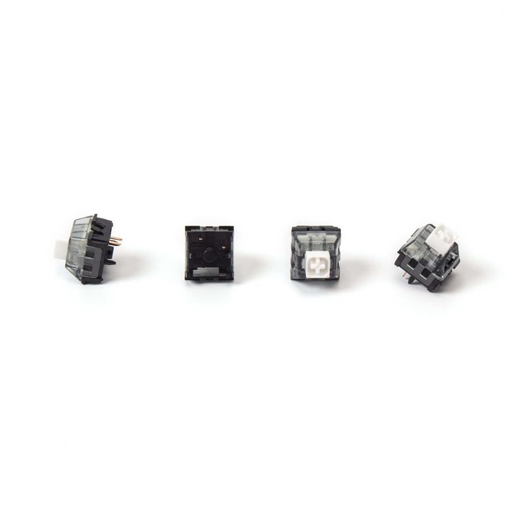 Kailh Box V2 Switch, White Clicky/Brown Tactile/Red Linear 5Pin MX Switch for Mechanical Keyboard (Color : White, Size : 110PCS)