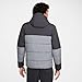 Nike Air Men's Synthetic-Fill Jacket Winter Puffer (US, Alpha, Medium, Regular, Regular, Anthracite/Cool Grey/White)